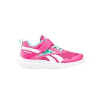 Reebok Rush Runner 5 Alt Sneaker, BOLDPINK/UNLEASHEDGREEN/White, 27 EU