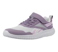 Reebok Rush Runner 5 Baskets avec Dentelle élastique et Sangle supérieure - Blanc - Pointure 31,5 EU