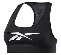 Reebok S Hero Racer Pad Bra-Read Soutien-Gorge de Sport pour Femme, Femme, Soutien-Gorge de Sport, FK5315, Noir, XXS