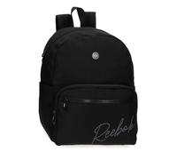 Reebok sac à dos de loisirs, polyester, 28 x 36 x 14 cm, violet, noir, par Joumma Bags