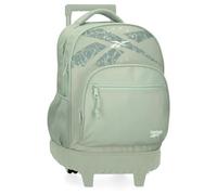 Reebok Sac à dos Trace Compact 2 Roues Vert 32 x 43 x 21 cm Polyester 28,9 L par Joumma Bags