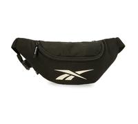 Reebok Sac banane Malden en polyester - Tailles et modèles - Plusieurs compartiments - Par Joumma Bags, Noir, 34 cm x 12.5 7.5, Sac banane