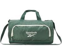 Reebok Mini sac de sport - Léger unisexe - Mini sac de voyage et de gym - Petit sac de voyage pour homme et femme, Vert Trek avec fermeture éclair contrastée, One Size