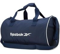 Reebok Mini sac de sport - Unisexe Petit sac de sport et de voyage - Sac de sport léger pour le week-end pour homme et femme, Bleu avec logo blanc, One Size, Sac de sport Easton/Kellan