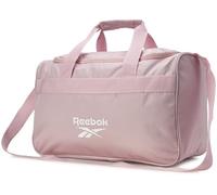 Reebok Sac de sport compact classique - Sac de sport léger pour voyage, plage, entraînement, Lilas avec logo blanc, One Size