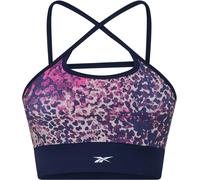Reebok Safari Medium Impact Sports Bra Vector Marine 4-6 Female
