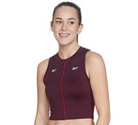 Reebok SH Performance Tank Top sans Manches pour Femme Granat XS