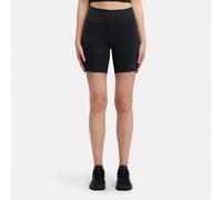 Reebok - Shorts cyclistes Lux taille haute 6", Black, Taille: S