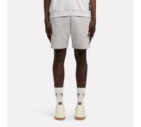 Reebok - Shorts en polaire avec logo 1 couleur ID, Light Grey Marl, Taille: L