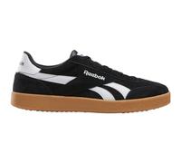 Reebok Smash Edge Daim Unisexe pour Adulte, Gomme Noire et Blanche, 44.5 EU