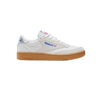 Reebok - Sneakers basses en cuir - Club C 85 Ftwr White Barely Grey Gum en Cuir - Taille 38,5 - Gris Gris 38,5