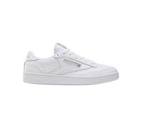 Reebok - Sneakers basses en cuir - Club C 85 Intense White/Sheer Grey en Cuir - Taille 44 - Blanc Blanc 44