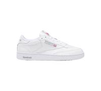 Reebok - Sneakers basses en cuir - Club C 85 Intense White Sheer Grey pour Homme en Cuir - Taille 39 - Blanc Blanc 39