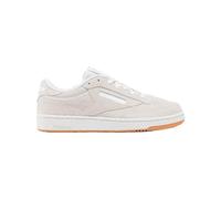 Reebok - Sneakers basses en cuir - Club C 85 Pure Grey 2 Cloud White Rbkle3 en Cuir - Taille 38.5 - Beige Beige 38.5