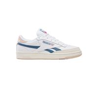 Reebok - Sneakers basses en cuir - Club C Revenge Ftwr White Twilight Blue Muted Clay en Cuir - Taille 38.5 - Bleu Bleu 38.5
