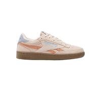 Reebok - Sneakers basses en cuir - Club C Revenge Vintage Muted Clay / Muted Clay / Leisure Blue pour Femme en Cuir - Taille 38.5 - Bleu Bleu 38.5