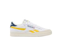 Reebok - Sneakers rétro - Club C Revenge Footwear White/Always Yellow/Batik Blue en Cuir - Taille 42 - Blanc Blanc 42