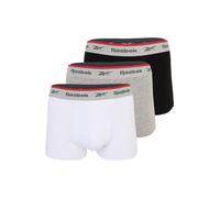 Reebok Trunk Ovett 3 Pack C8266, Mens Boxer Shorts, White, S EU
