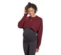 Reebok SR Maternity Longsleeve Maillot de survêtement Femme, Grenat, L