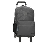 Reebok Stam Sac à Dos pour Ordinateur Portable 15,6" Double Compartiment avec Chariot Gris 31 x 44 x 15 cm Polyester 20,46 L by Joumma Bags