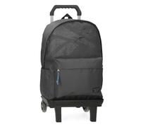 Reebok Stam Sac à Dos pour Ordinateur Portable 15,6" avec Chariot Gris 31,5 x 45 x 15 cm Polyester 21,26 L by Joumma Bags