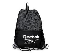 Reebok Stockton Sac à Dos à Cordon Ordinateur Portable 15,6 Pouces Noir 32x43x1 cm Polyester 1,61L by Joumma Bags