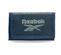 Reebok Summerville Portefeuille Bleu 13x8x2,5 cm Polyester, Bleu, Talla única, Portefeuille