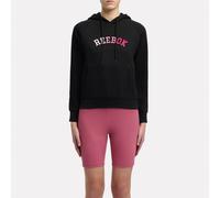 Reebok - Sweat à capuche femme en polaire avec logo Ombre, Black, Taille: M