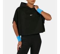 Reebok - Sweat à capuche sans manches Lux Graphic, Black, Taille: S