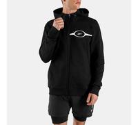 Reebok - Sweat à capuche zippé intégral Athlete Flex, Black, Taille: S