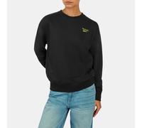 Reebok - Sweat-shirt Dynamic Puff Crew pour femme, Black, Taille: 2XL