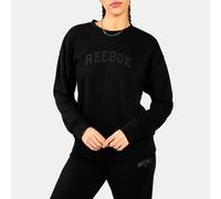 Reebok - Sweat-shirt Prep Chenille à col rond, Black, Taille: 2XS