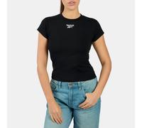 Reebok - T-shirt à manches courtes pour Femme ID, Black, Taille: S