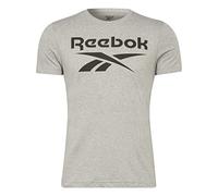 Reebok T-shirt avec logo identité, GRIS, M