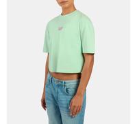 Reebok - T-shirt Dynamic Puff pour femmes, Inverted Aqua, Taille: 2XS
