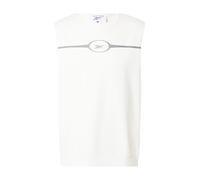 Reebok T-Shirt fonctionnel 'ATHLETE FLEX' gris clair / blanc cassé, Taille S