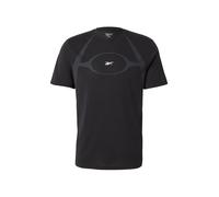 Reebok T-Shirt fonctionnel 'ATHLETE FLEX' gris / noir / blanc, Taille M