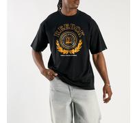Reebok - T-shirt homme à écusson vintage, BLACK, Taille: 2XS