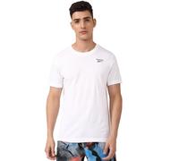 Reebok T-Shirt noir / blanc, Taille S
