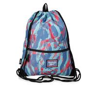 Reebok Tacoma Sac à Dos Zippé Bleu 35x46x1 cm Polyester 1.6L par Joumma Bags