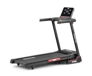 Reebok - Tapis de Course Jet 100 Z - Applications Interactives - Surface de 130 x 43 cm - Vitesse Maximale de 18 km/h - 24 Programmes - Écran LED - Tapis de Marche Pliable - Poids Max. 110 kg