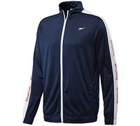 Reebok Te Linear Logo Track JKT Veste pour Homme L Bleu Marine (Maruni)