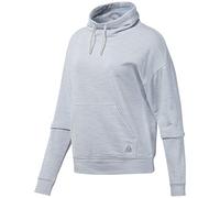 Reebok Te Marble Cowl Neck Sweat-Shirt pour Femme XS Blanc