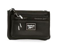 Reebok Tina Trousse De Toilette Deux Compartiments Noir 17x9x2 cms Cuir Synthétique