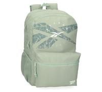 Reebok Trace Sac à Dos pour Ordinateur Portable 15,6" Double Compartiment Adaptable au Chariot Vert 31 x 44 x 15 cm Polyester 20,46 L by Joumma Bags