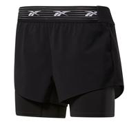 Reebok Training Series Epic Short 2In1 Femme Noir - Shorts 2 en 1 de running femmes S