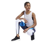 Reebok TS Perf Tank Haut Femme, Blanc (porcel), L