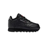 Reebok Unisex Baby Cl LTHR Sneaker, Noir, 4 UK Child