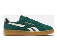Reebok Baskets Vintage Club C Grounds UK - Unisexe - Chaussures de Tennis décontractées pour Homme, Collegiategreen Black Gum, 45.5 EU