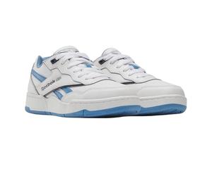 Reebok Unisex Kid's BB 4000 II Sneaker, White Essentialblue Vectornavy, 11 UK